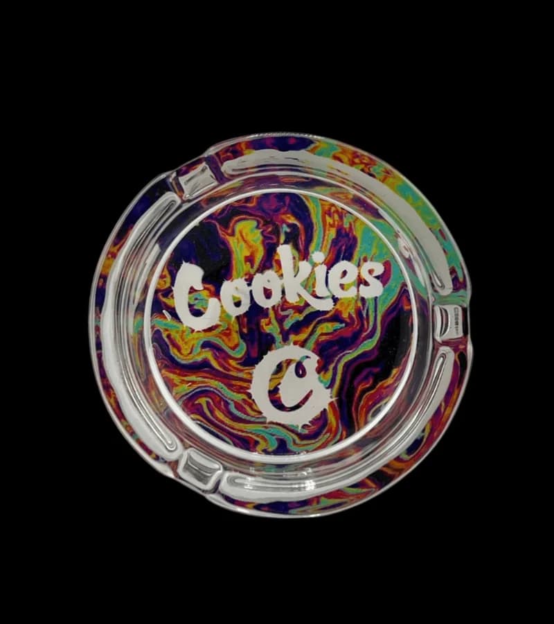 Psychedelic Glass Ashtray