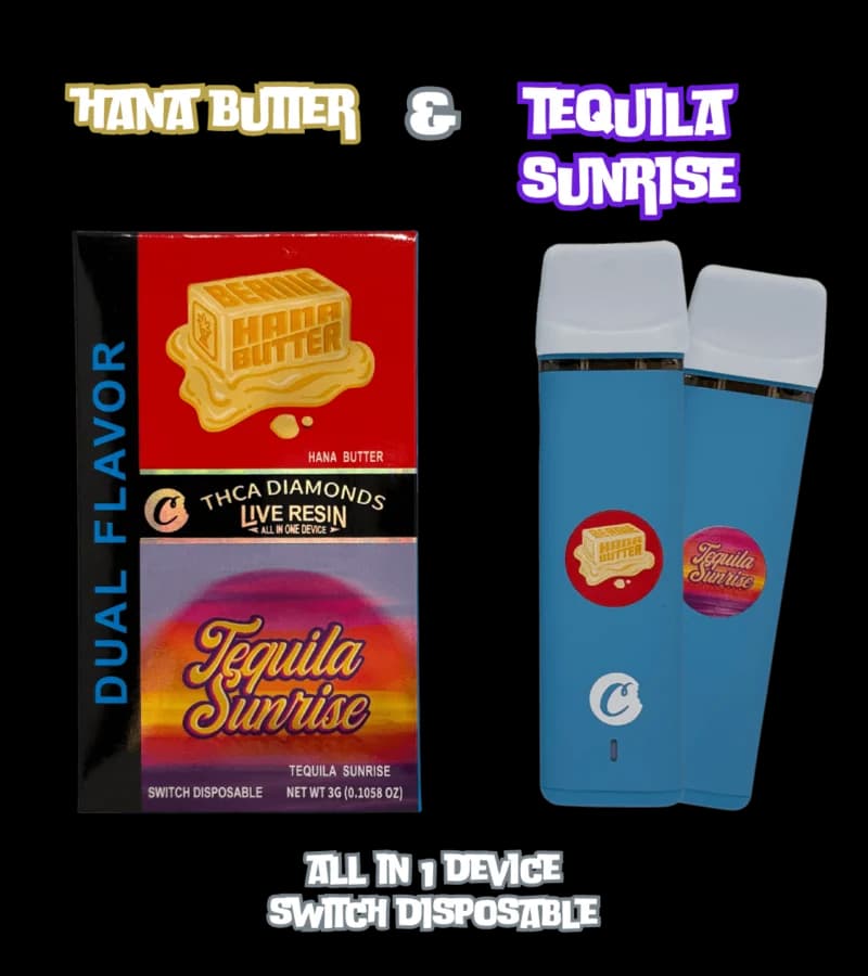 Banana Butter & Tequila Sunrise